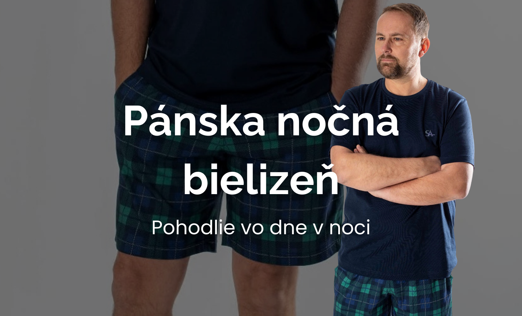 pánske pyžamá a domáce oblečenie