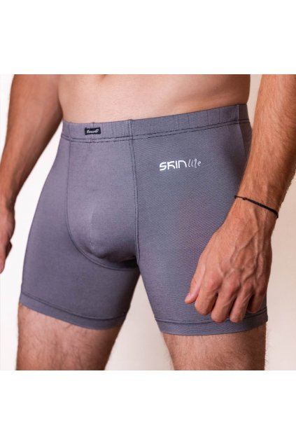 elastické boxerky strieborné