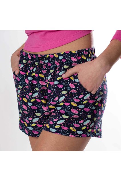 damske modre sortky FAVAB