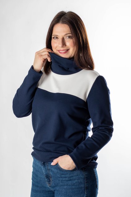 dámsky polorolák favab