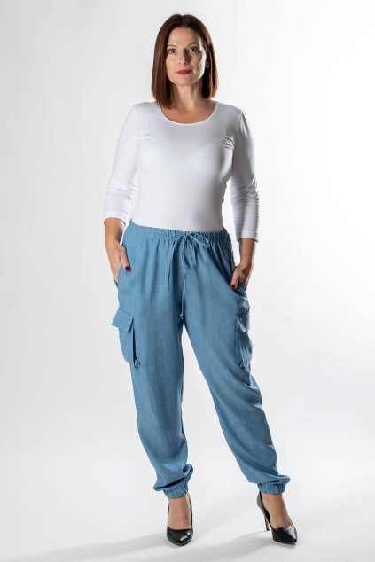 jednoduche biele tricko elastan FAVAB