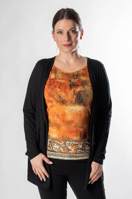 Dámske tričko s efektom prehozu