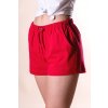 červené-šortky