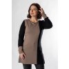 elegantna hneda tunika FAVAB