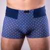 elasticke modre panske boxerky FAVAB