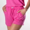 šortky vo farbe cyklámen favab