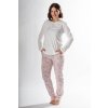 pyžamo s dlhými rukávmi MIYA maslové