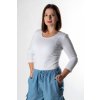 biele damske tricko viskóza FAVAB