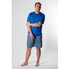 Pánske pyžamo s krátkym rukávom MAFI Royal/Kvar SA