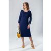 modre-elegantne-saty