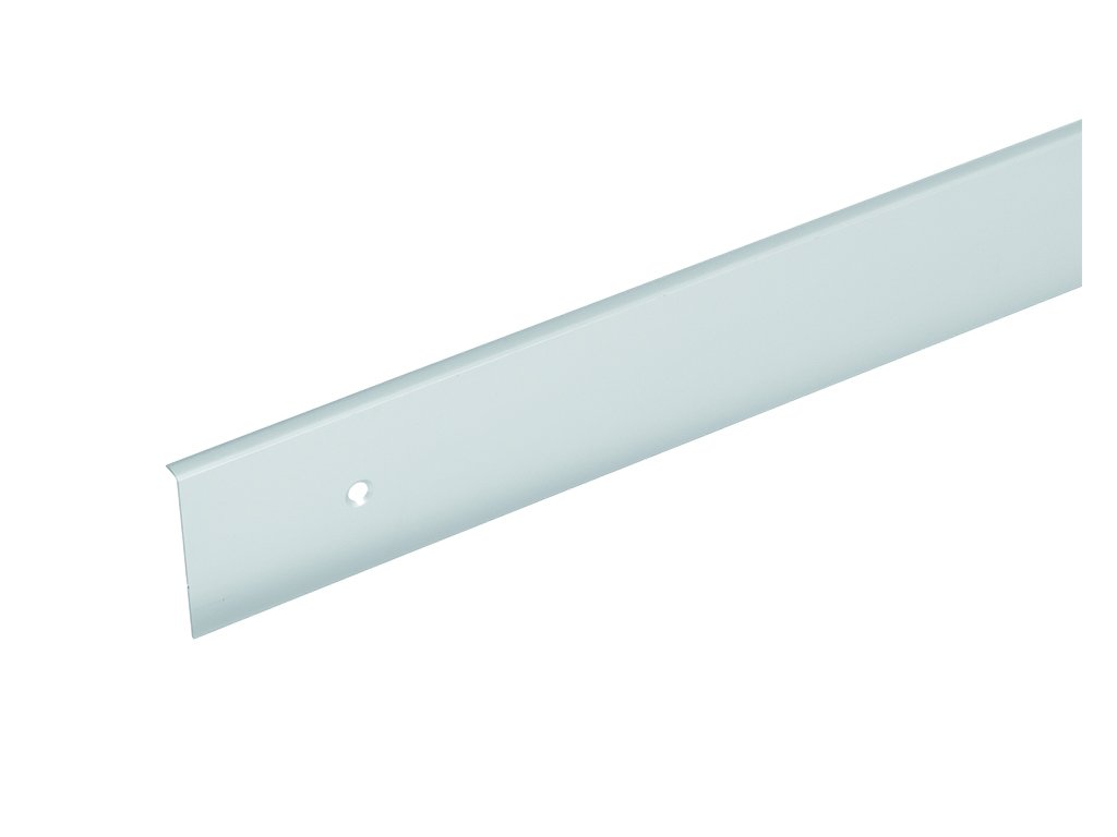 Ukončovací lišta pro pracovní desku 38 "0" radius hliník levá
