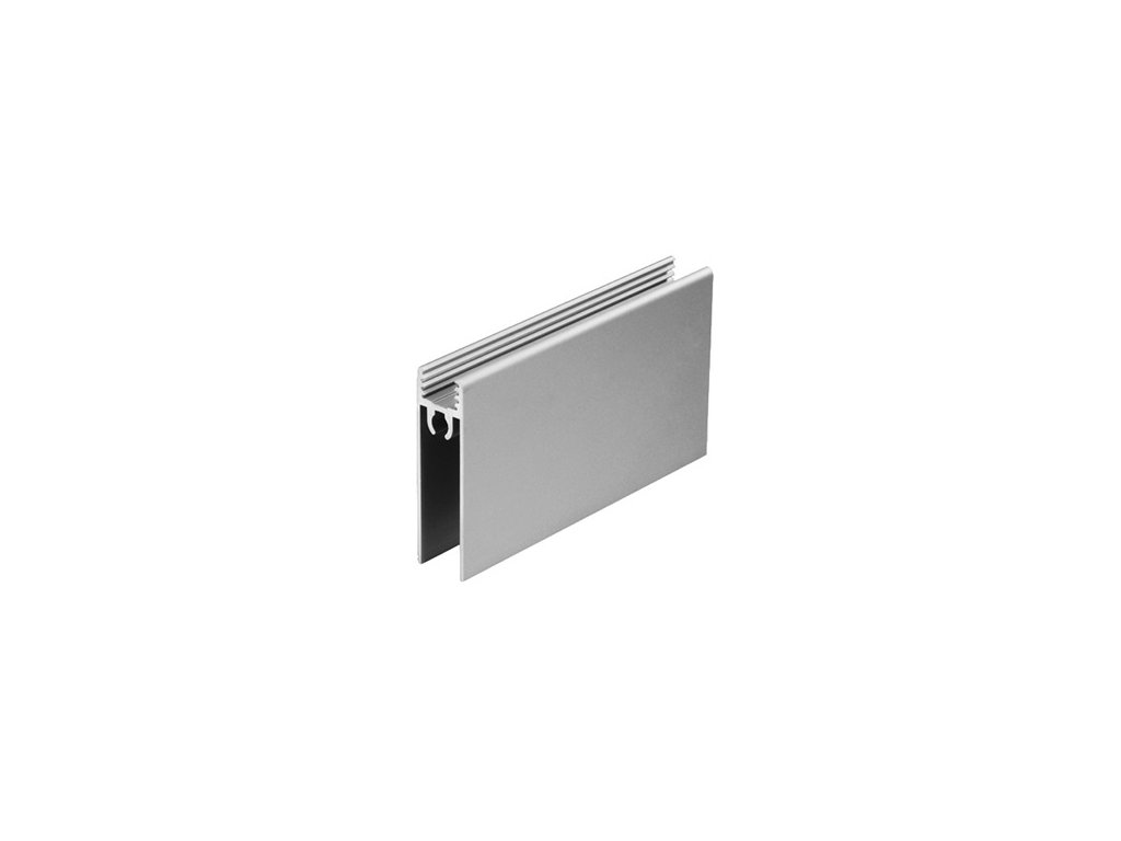 SEVROLL 05183 Gemini 10 spodní krycí lišta 3m 10mm černá lesk