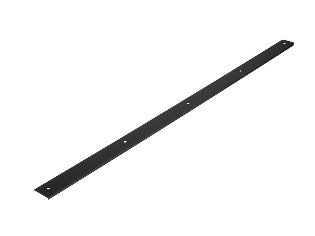 Ukončovací lišta na pracovní desku 38mm délka 900mm pravá černá mat