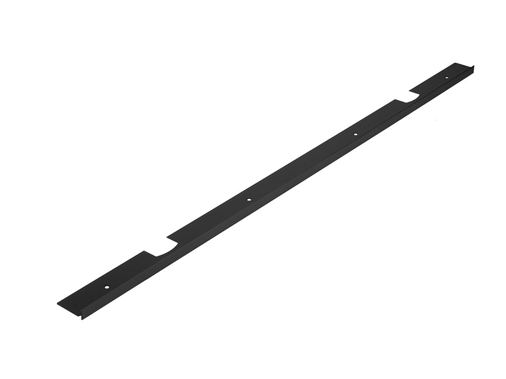 Spojovací lišta rohová/prodlužující pro PD 38 "0" radius délka 900 L/P černá mat