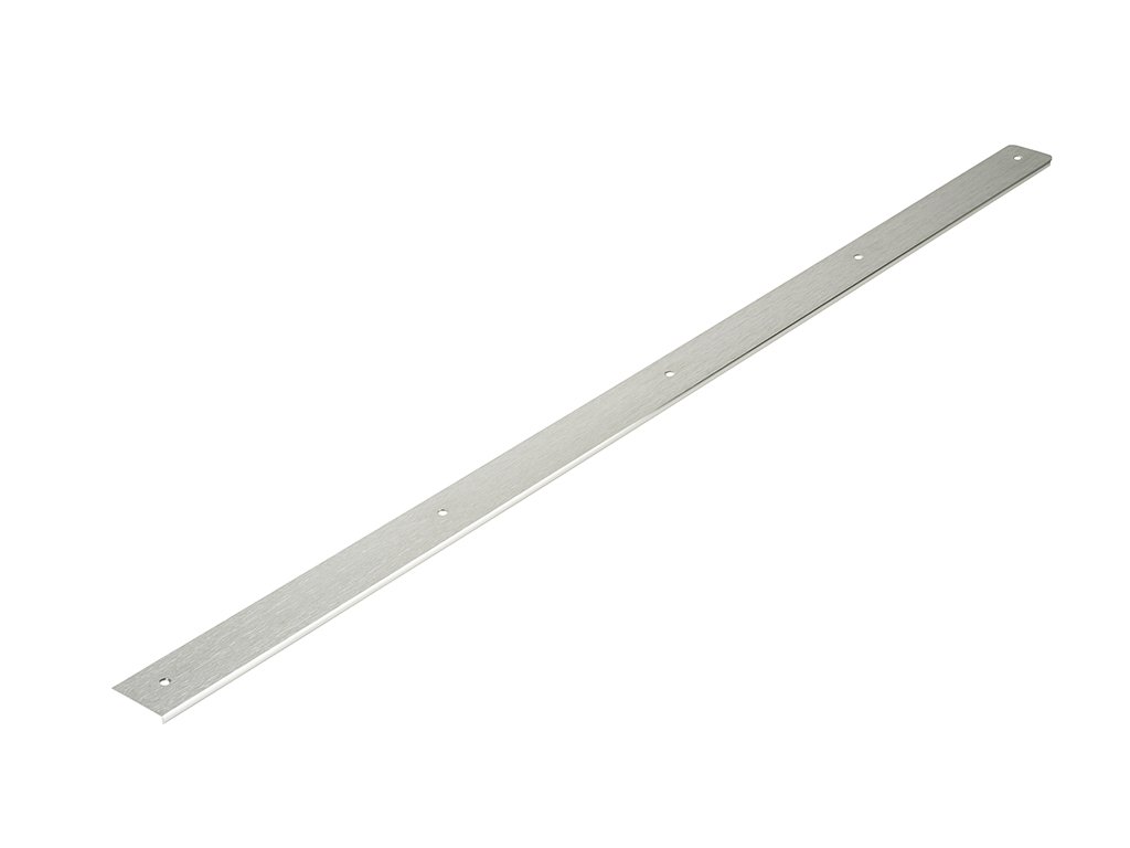 Ukončovací lišta na pracovní desku 38mm délka 900mm pravá nerez