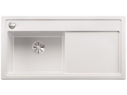 BLANCO 523929 Dřez Zenar XL 6S-F bílá InFino s excentrem Silgranit PuraDur