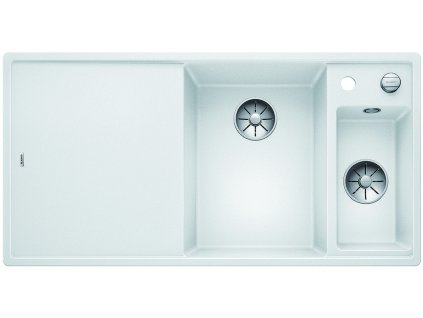 BLANCO 523466 Dřez Axia III 6 S bílá InFino s excentrem Silgranit PuraDur