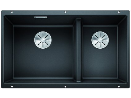 BLANCO 523151 Dřez Subline 430/270-U antracit InFino manuál Silgranit PuraDur