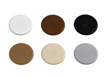 HETTICH 79490 Krytka Rastex 15 plast černý