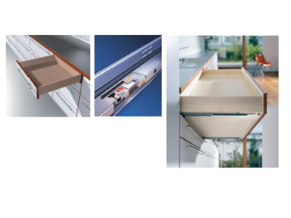 BLUM 560H2700B Tandem celovýsuv 270mm tlumený