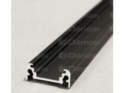 StrongLumio profil LED Surface 10 alu černý 4050mm