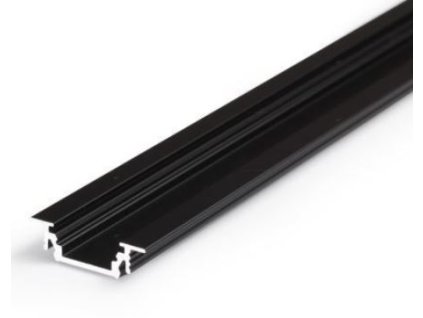 StrongLumio profil LED Groove 10 alu černý 4050mm