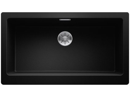 BLANCO 526110 Dřez VINTERA XL 9-UF černá bez excentru Silgranit