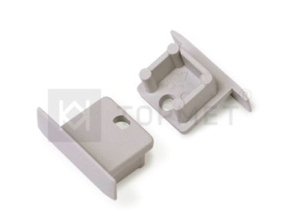 StrongLumio koncovky k profilu Smart-In 10 šedá (pár)