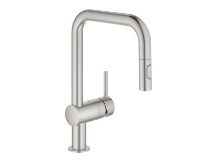 GROHE 32322DC2 Baterie Minta U-výpusť vytahovací sprška supersteel