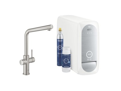 GROHE 31454DC1 Blue Home startovní sada L-výpusť Supersteel