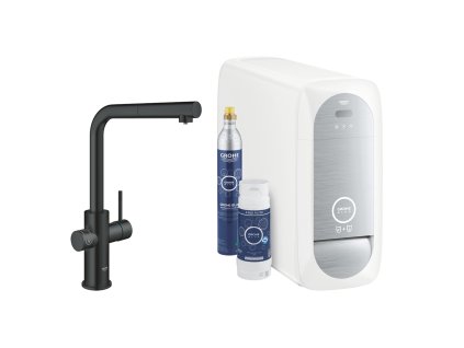 GROHE 31539KS0 Blue Home startovní sada L-výpusť velvet black - černá