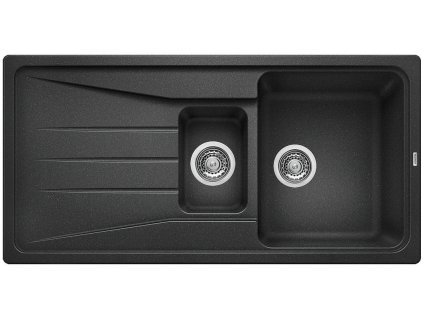 BLANCO 525975 dřez SONA 6 S černý SILGRANIT® PuraDur® bez excentru