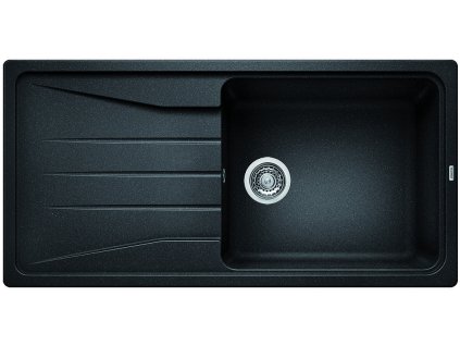 BLANCO 525977 Dřez Sona XL 6 S černý bez excentru Silgranit PuraDur