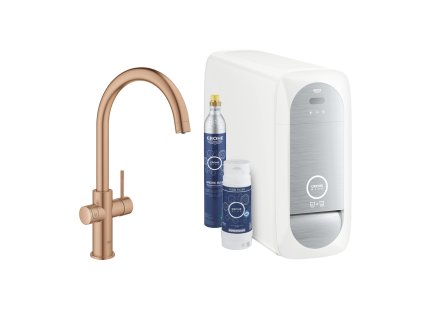 GROHE 31455DL1 Blue Home startovní sada C-výpusť kartáčovaný Warm Sunset