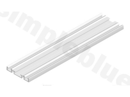 SEVROLL 04500 Blue-V spodní vedení 6m stříbrná