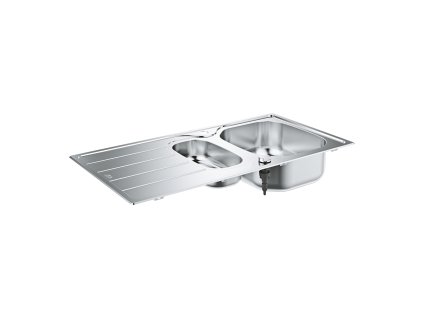 GROHE 31564SD1 Dřez K200 60-S 965 x 500mm nerez ocel, kartáčovaná