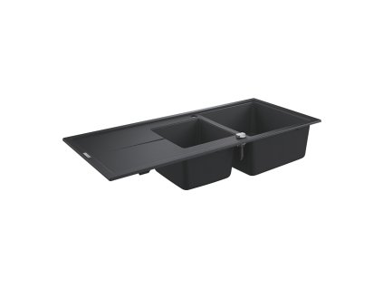 GROHE 31643AP0 Dřez K400 80-C 1160 x 500mm granitová černá