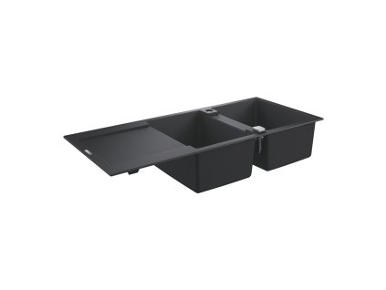 GROHE 31647AP0 Dřez K500 80-C 1160 x 500mm granitová černá