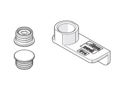 HAWA 24006 Folding Concepta 25 centrovací magnety