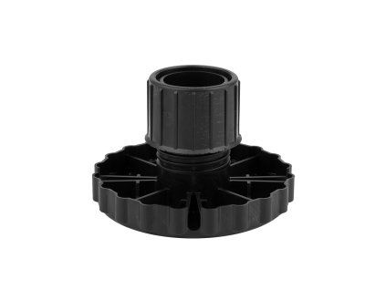 HETTICH 44747 Korrekt noha 50 mm černá