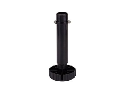 HETTICH 61851 Korrekt noha 100 mm černá
