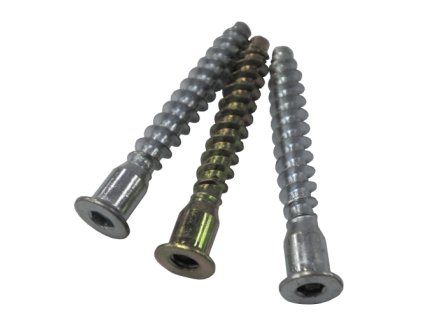 StrongFix Konfirmát 7/50 drážky zinek bílý
