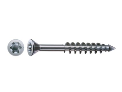 SPAX vrut M 4x60/40 zápustná hlava TXS, W, C, částečný závit