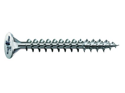 SPAX vrut 4x45 zápustná hlava PZ, W, 4C MH