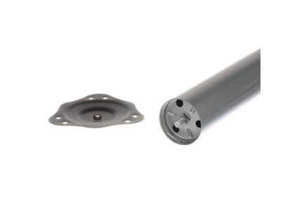 Riex ER40 stolová noha, plotnička, D60/H710 mm, šedá