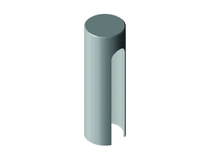 Krytka závěsů SZ 82 průměr 16mm imitace nerezi