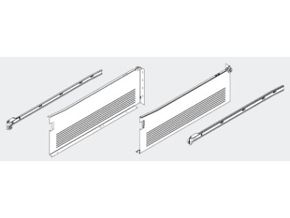 BLUM 320H5000C15 Metabox 150/500mm R901 bílý