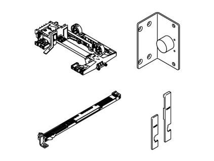 Hawa Concepta III 25/35, pull slide-in sada, pravá