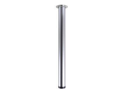 StrongLegs stolová noha TS001, 710R/60mm, satin chrom mat