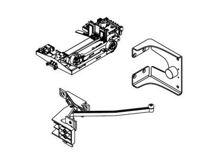 Hawa Folding Concepta III 20/25 Pull, slide-in sada, pravá